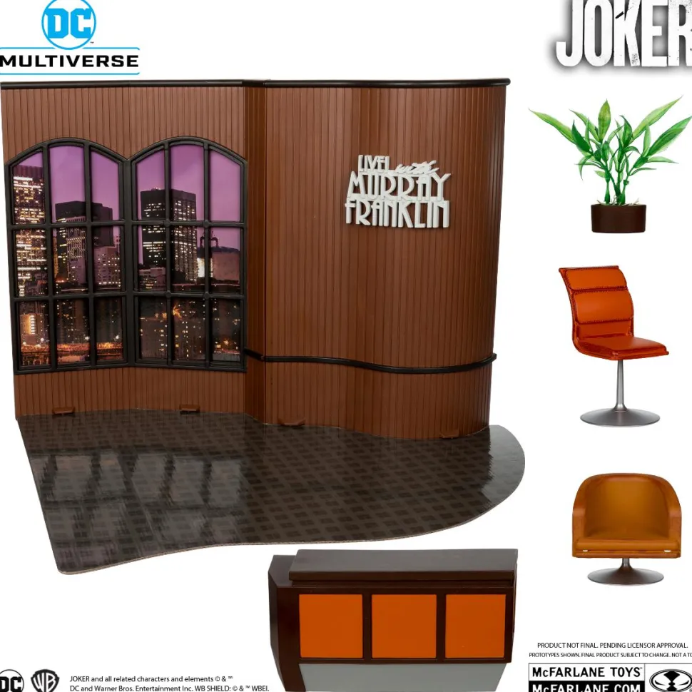 Joker (2019) - Live with Murray Franklin DC Multiverse Deluxe 7" Scale Action Figure Collector Set