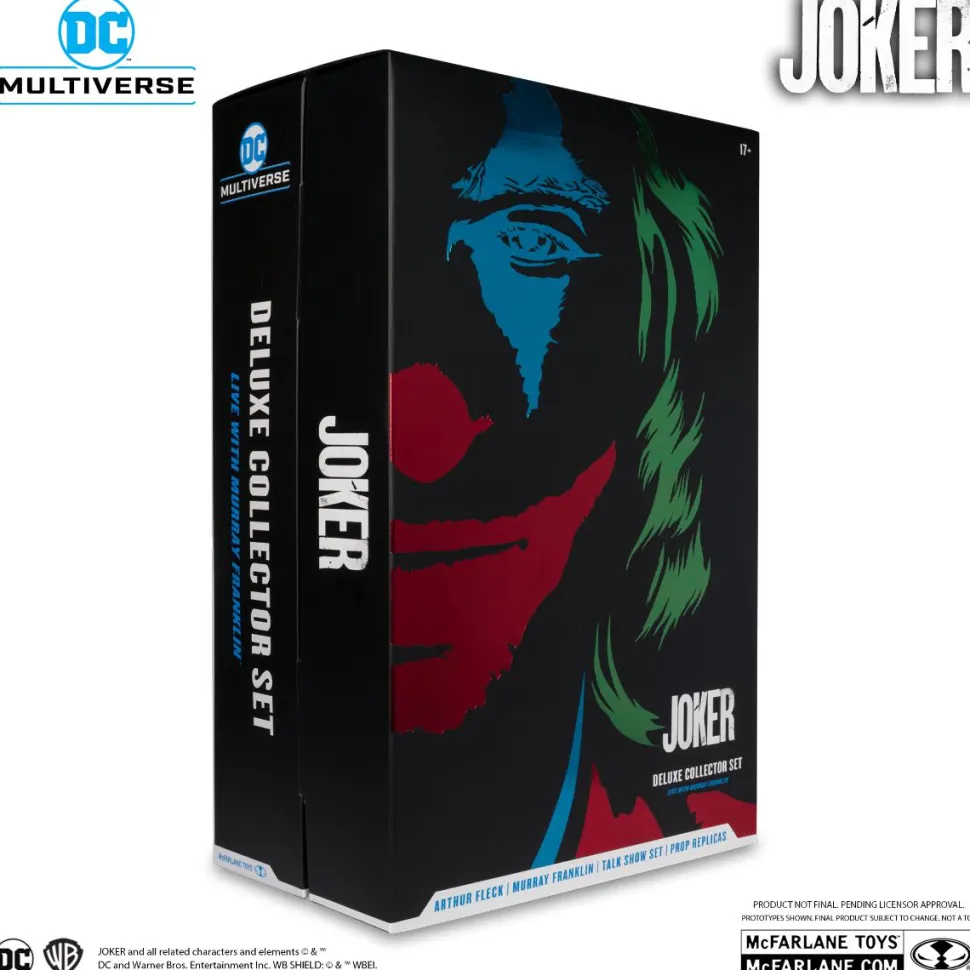 Joker (2019) - Live with Murray Franklin DC Multiverse Deluxe 7" Scale Action Figure Collector Set