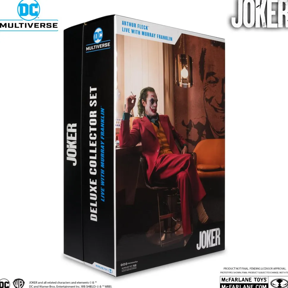 Joker (2019) - Live with Murray Franklin DC Multiverse Deluxe 7" Scale Action Figure Collector Set