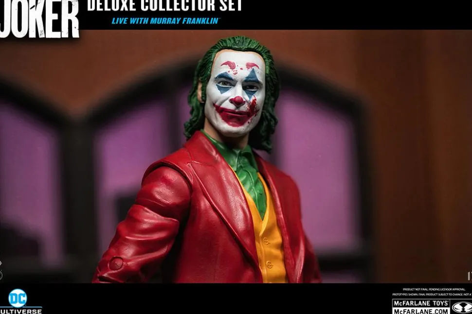 Joker (2019) - Live with Murray Franklin DC Multiverse Deluxe 7" Scale Action Figure Collector Set