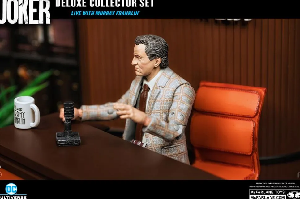 Joker (2019) - Live with Murray Franklin DC Multiverse Deluxe 7" Scale Action Figure Collector Set