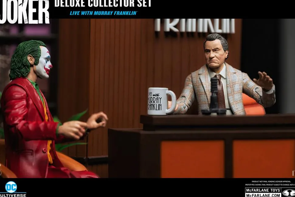 Joker (2019) - Live with Murray Franklin DC Multiverse Deluxe 7" Scale Action Figure Collector Set