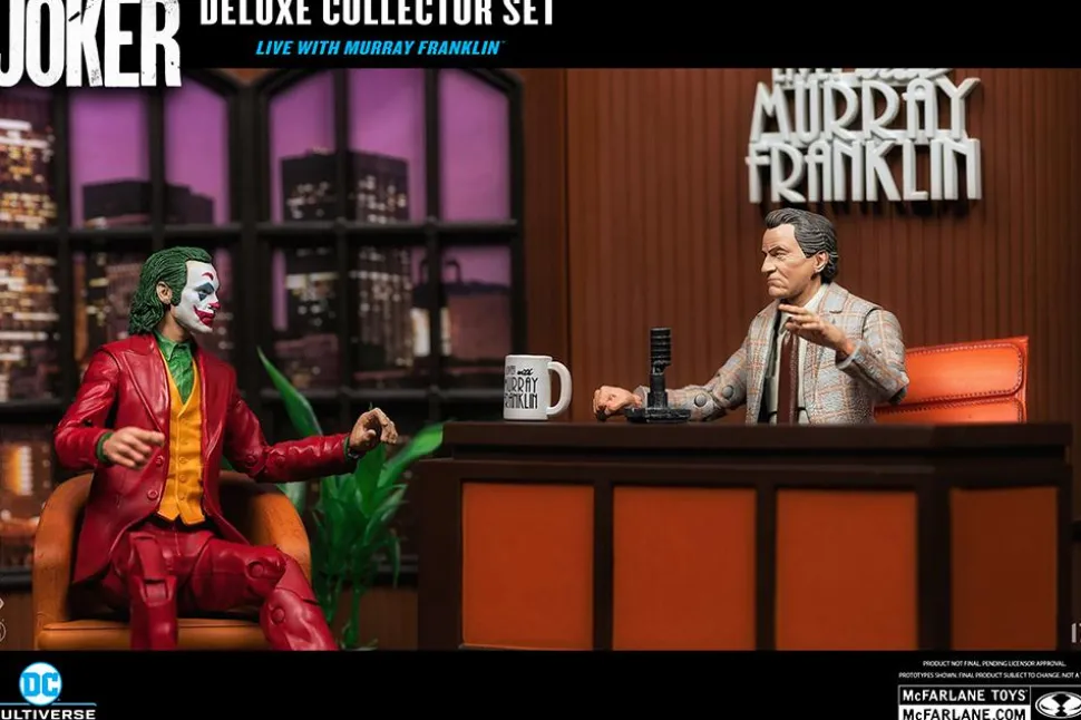 Joker (2019) - Live with Murray Franklin DC Multiverse Deluxe 7" Scale Action Figure Collector Set