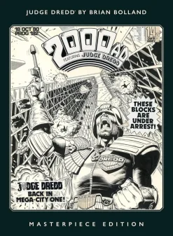 Judge Dredd - Judge Dredd by Brian Bolland Masterpiece Edition Paperback Book