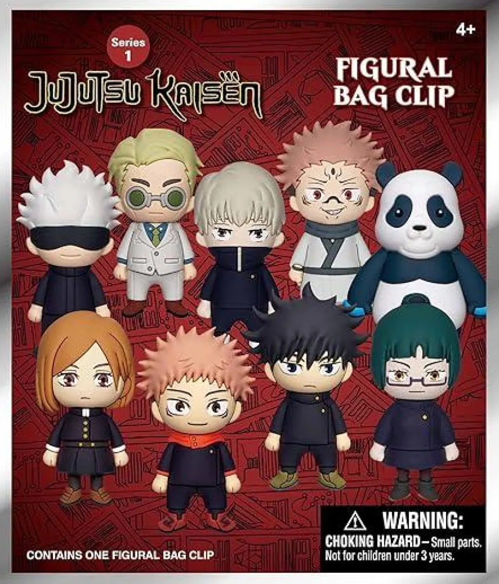Jujutsu Kaisen - Series 01 3D Figural Foam Bag Clip Blind Bag (Single Unit)