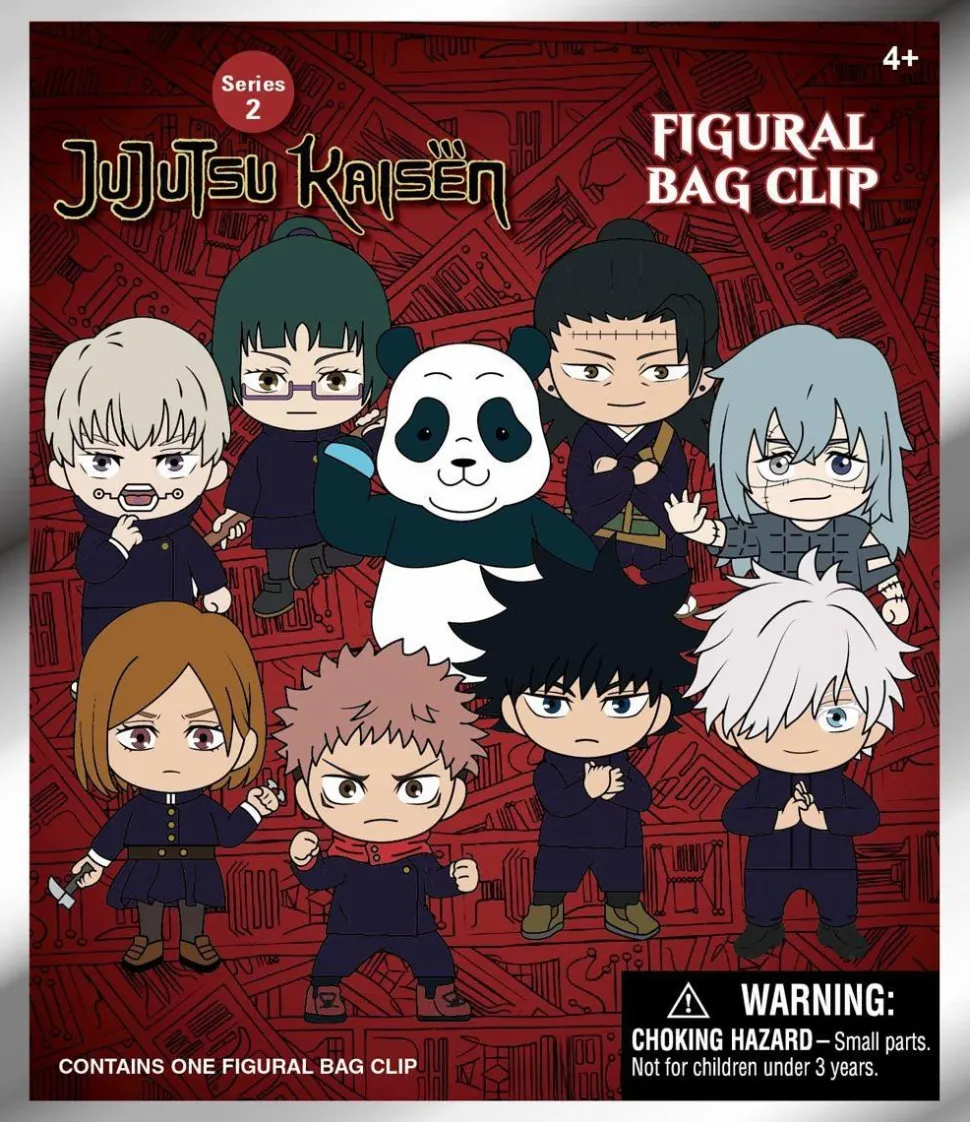 Jujutsu Kaisen - Series 02 3D Figural Foam Bag Clip Blind Bag (Single Unit)