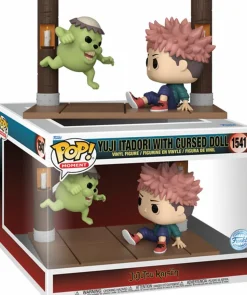 Jujutsu Kaisen - Yuji Itadori with Cursed Doll Pop! Moment Vinyl Figure