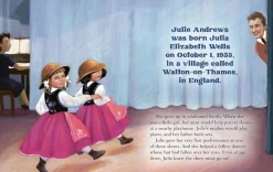 Julie Andrews - A Little Golden Book Biography Hardcover Book