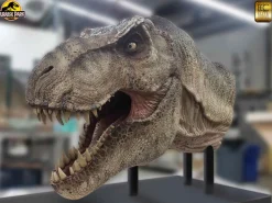 Jurassic Park - Screen Used T-Rex Head Reproduction 1:1 Scale Life-Size Prop Replica