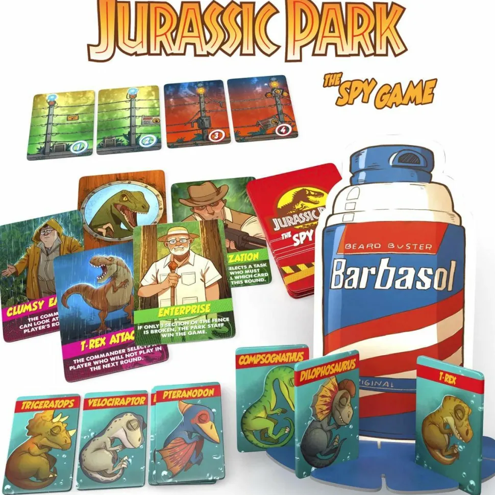 Jurassic Park - The Spy Game Card Game