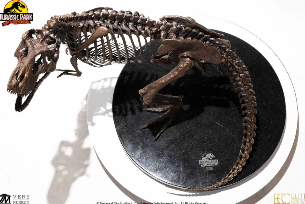 Jurassic Park - T-Rex Skeleton (Visitor Center Rotunda) 30th Anniversary 1/8th Scale Bronze Statue Replica