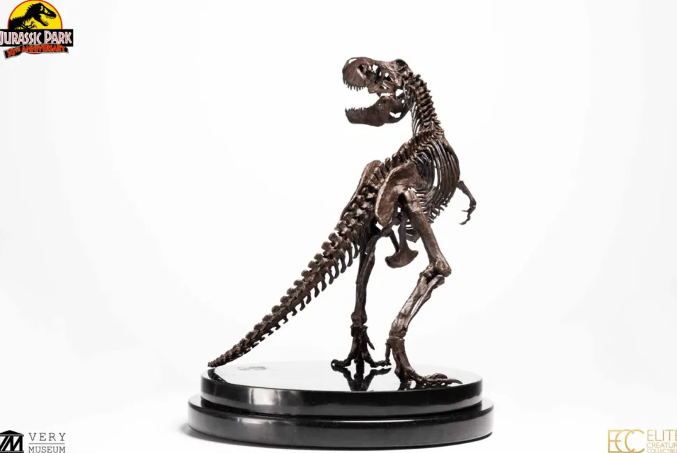 Jurassic Park - T-Rex Skeleton (Visitor Center Rotunda) 30th Anniversary 1/24th Scale Bronze Statue Replica