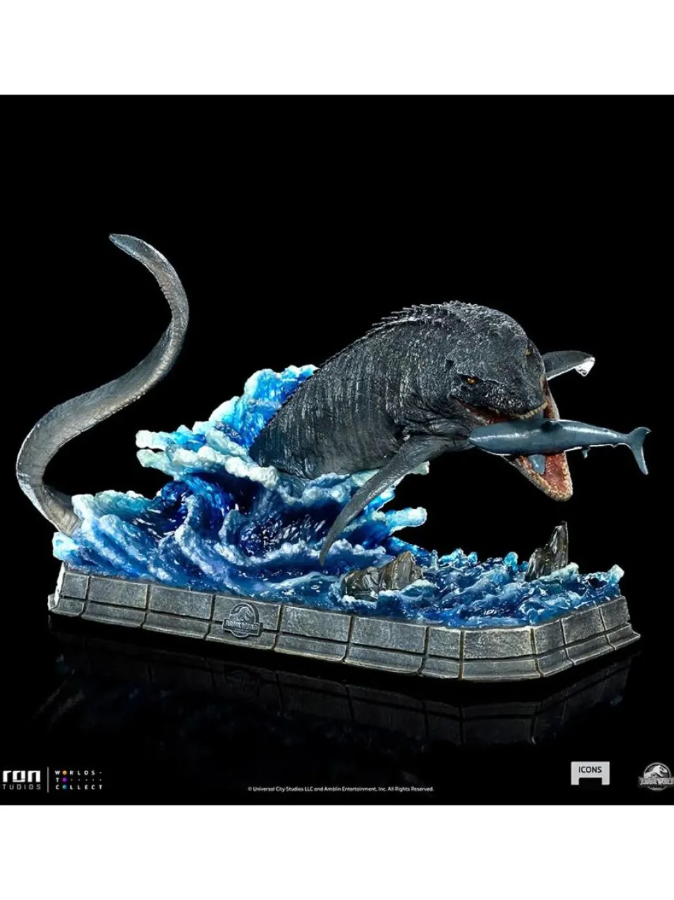 Jurassic World - Mosasaurus Icons 6” Statue