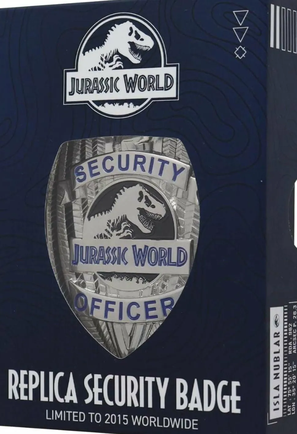 Jurassic World - Security Officer Badge Limited Edition Metal Replica