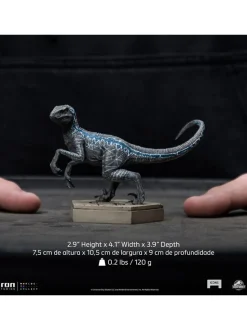 Jurassic World - Velociraptor B Blue Icons 3.5” Statue