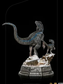 Jurassic World: Dominion - Blue & Beta Velociraptor Deluxe 1/10th Scale Statue