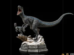 Jurassic World: Dominion - Blue & Beta Velociraptor Deluxe 1/10th Scale Statue