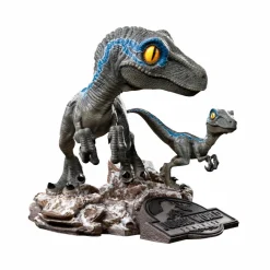 Jurassic World: Dominion - Blue & Beta Velociraptor MiniCo 5” Vinyl Figure