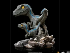 Jurassic World: Dominion - Blue & Beta Velociraptor MiniCo 5” Vinyl Figure