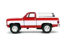 Just Trucks - Red & White 1980 Chevy Blazer 1/32 Scale Die-Cast Vehicle Replica