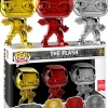 Justice League (2017) - The Flash Red, Gold & Silver Chrome Pop! Vinyl Figure 3-Pack (2018 Summer Convention Exclusive)