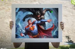 Justice League - Batman vs Superman Premium Art Print by Alex Pascenko & Ian MacDonald