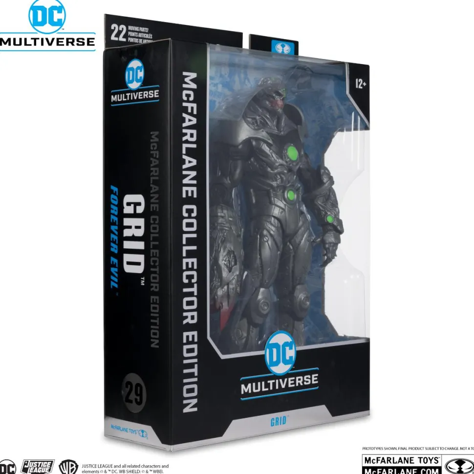 Justice League - Grid (Forever Evil) DC Multiverse McFarlane Collector Edition 7" Scale Action Figure