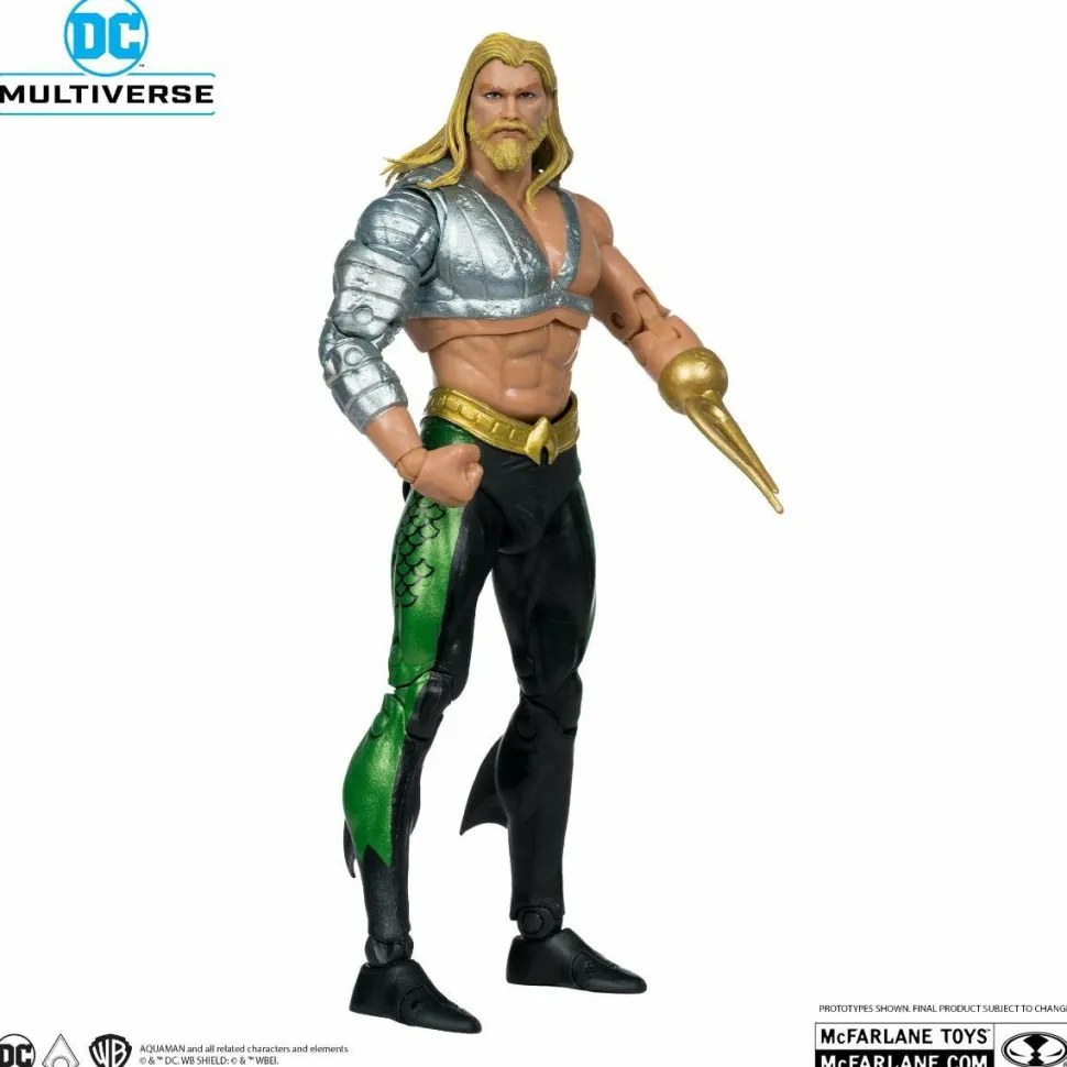 Justice League of America - Aquaman DC Multiverse 7" Scale Action Figure (Plastic Man Build-A-Figure)