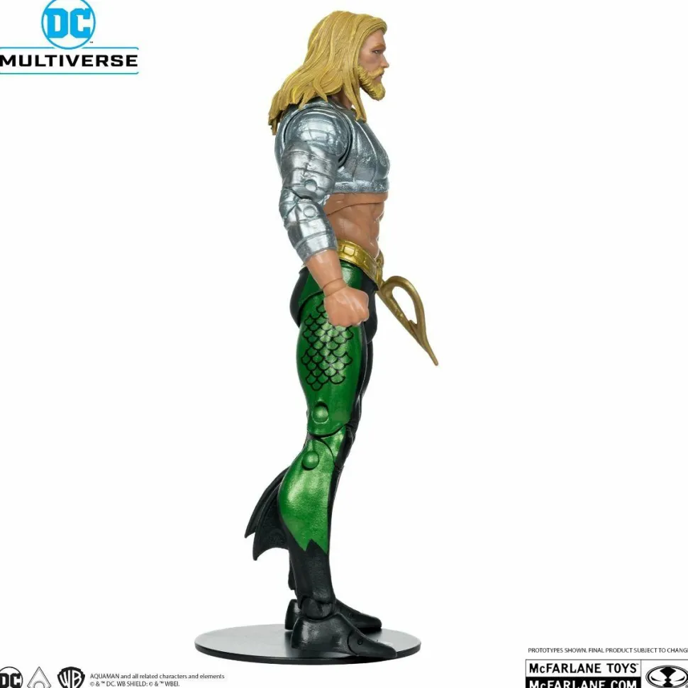 Justice League of America - Aquaman DC Multiverse 7" Scale Action Figure (Plastic Man Build-A-Figure)