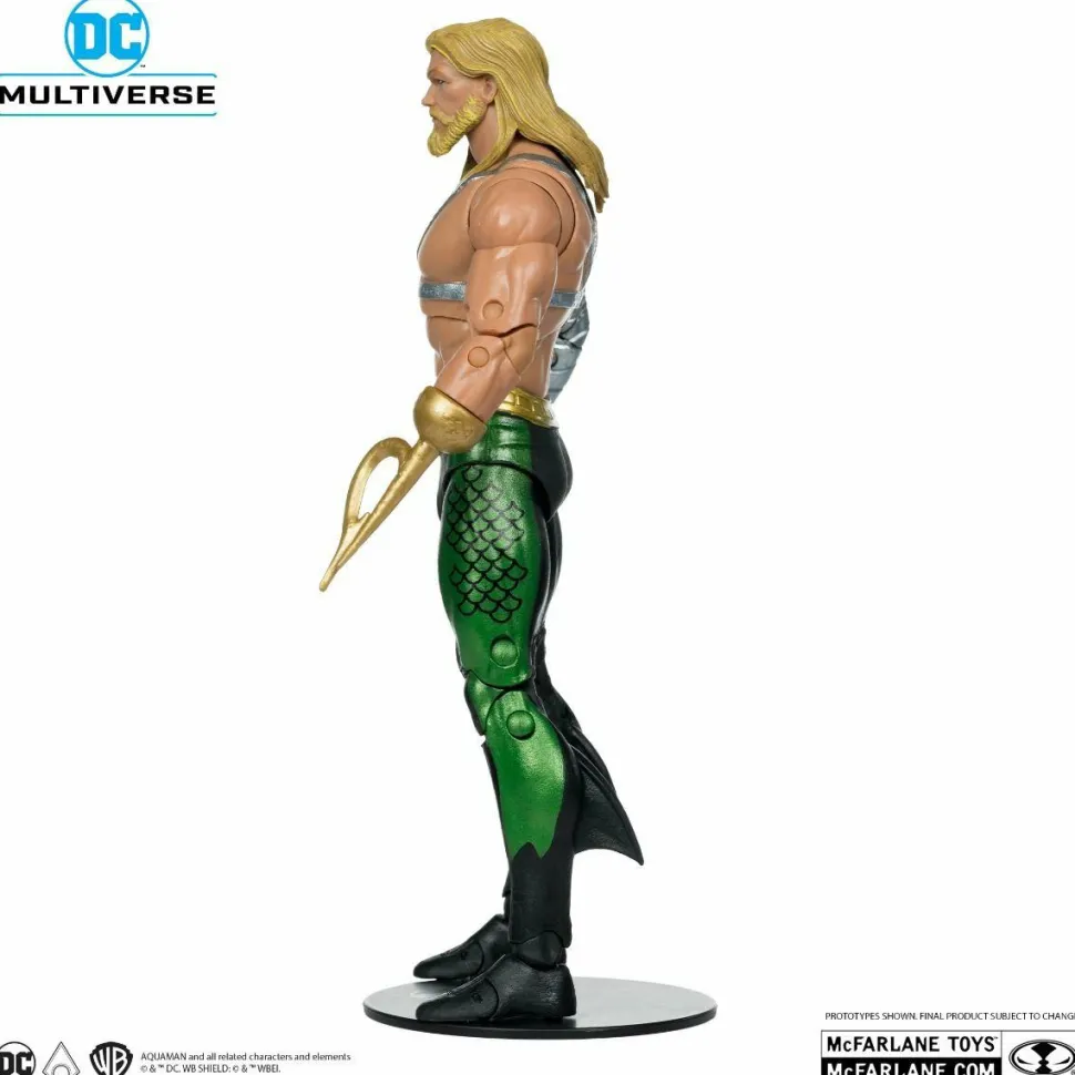 Justice League of America - Aquaman DC Multiverse 7" Scale Action Figure (Plastic Man Build-A-Figure)