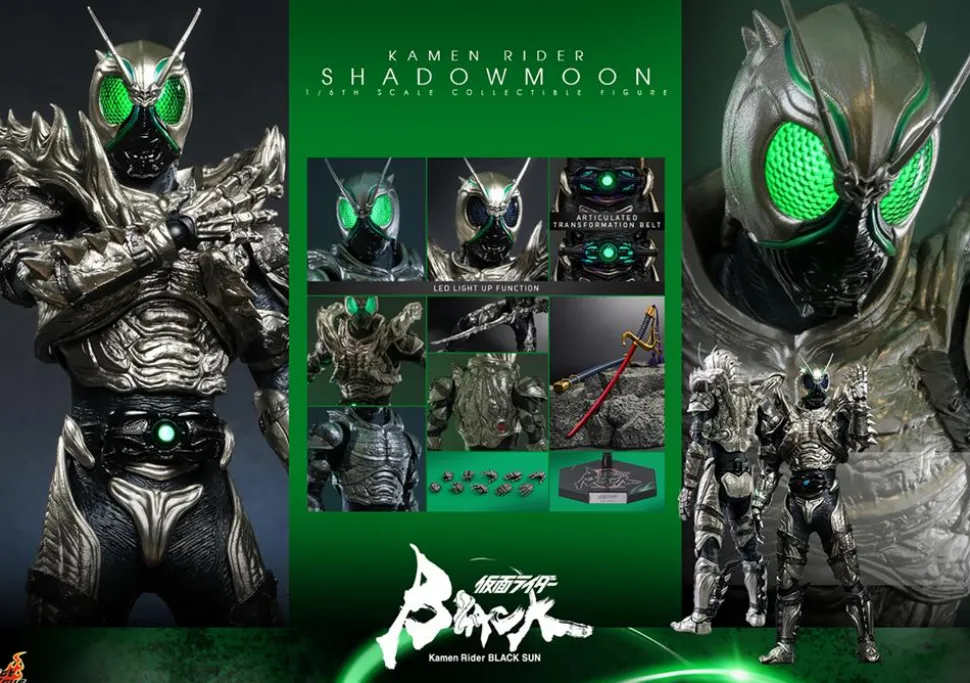 Kamen Rider Black Sun - Kamen Rider Shadow Moon 1/6th Scale Hot Toys Action Figure