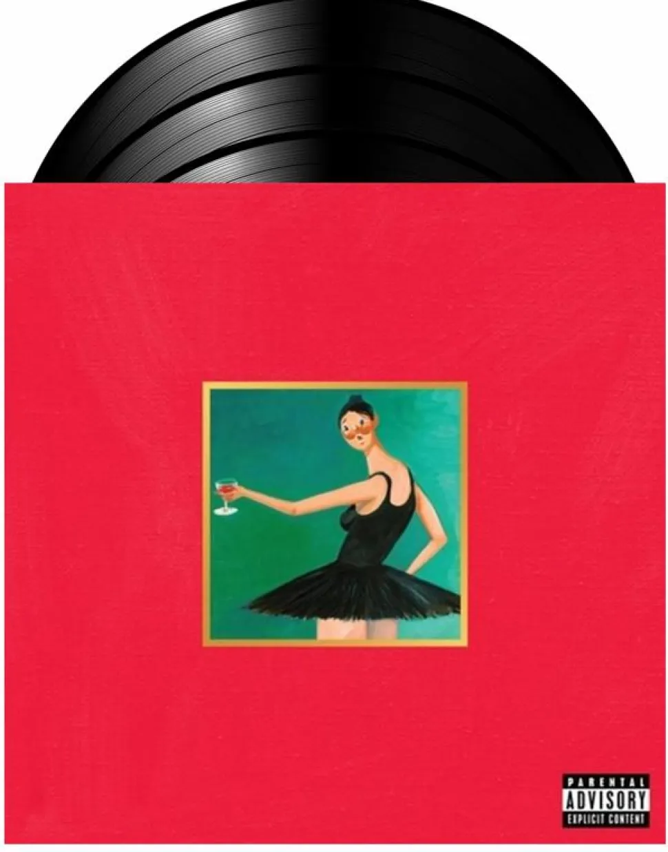 Kanye West - My Beautiful Dark Twisted Fantasy 3xLP Vinyl Record