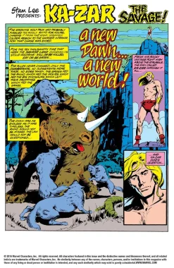 Ka-Zar the Savage - Omnibus Hardcover Book (DM Variant Cover)