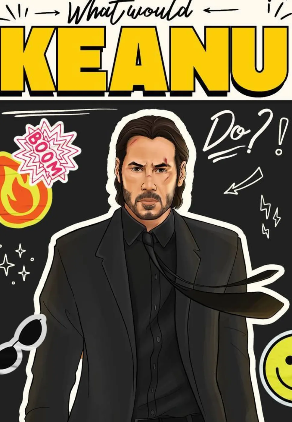 Keanu Reeves - What Would Keanu Do? Card Game
