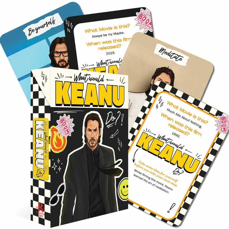 Keanu Reeves - What Would Keanu Do? Card Game