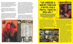 Kerrang! Living Loud: Four Decades on the Frontline of Rock, Metal, Punk, and Alternative Music by Nick Ruskell Hardcover Book