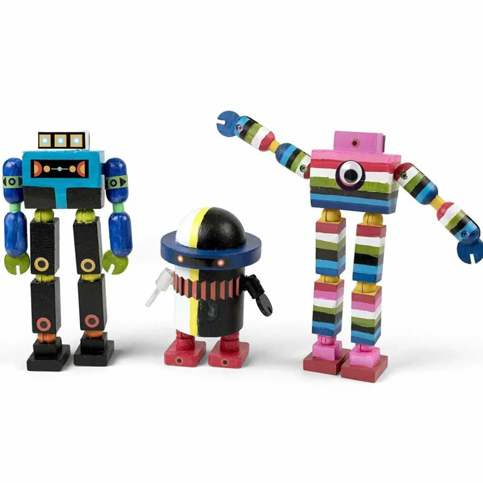 Kid Made Modern - Wooden Robot Kit