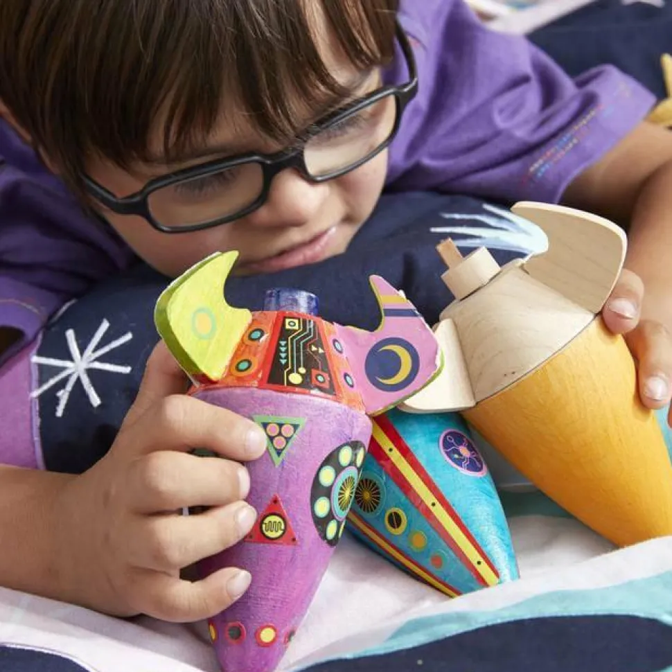Kid Made Modern - Wooden Spaceship Kit