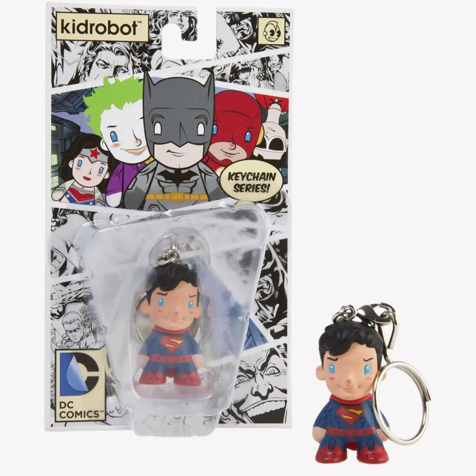 Kidrobot - DC Universe Superman 1.5" Vinyl Keychain