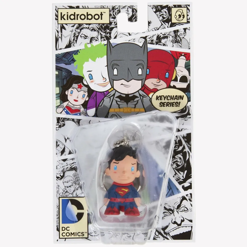 Kidrobot - DC Universe Superman 1.5" Vinyl Keychain