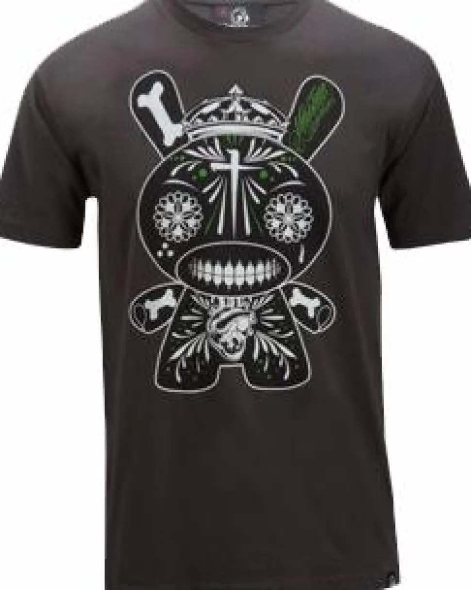 Kidrobot - T-Shirt Dunny Fighting 4 Dreams Male Charcoal