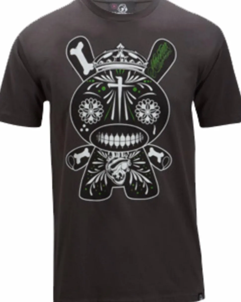 Kidrobot - T-Shirt Dunny Fighting 4 Dreams Male Charcoal