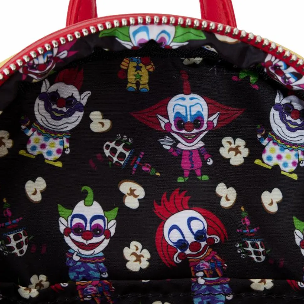 Killer Klowns from Outer Space - Glow in the Dark 10" Faux Leather Mini Backpack