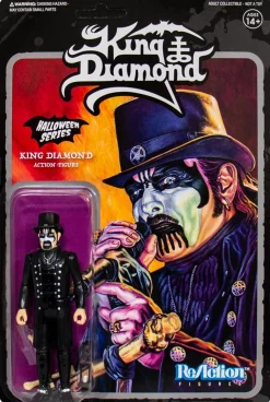 King Diamond - King Diamond Top Hat ReAction 3.75” Action Figure