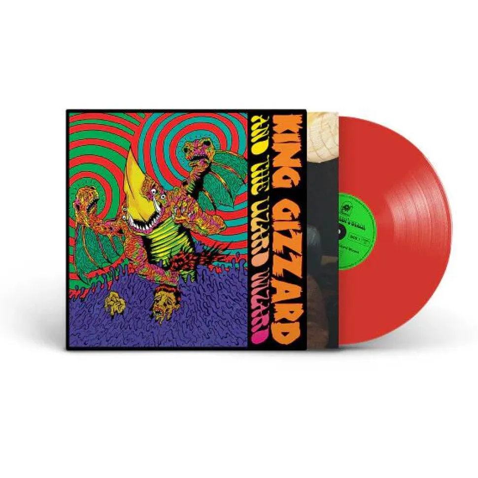 King Gizzard & The Lizard Wizard - Willoughby's Beach EP Vinyl Record (Red Coloured Vinyl)