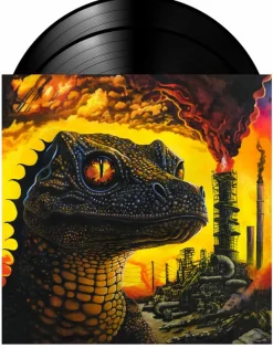 King Gizzard & The Lizard Wizard - PetroDragonic Apocalypse; or, Dawn of Eternal Night: An Annihilation of Planet Earth and the Beginning of Merciless Damnation 2xLP Vinyl Record (Recycled Black Vinyl)