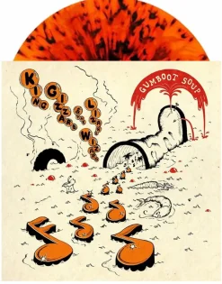 King Gizzard & The Lizard Wizard - Gumboot Soup LP Vinyl Record (Orange with Black & Red Splatter Coloured Vinyl)