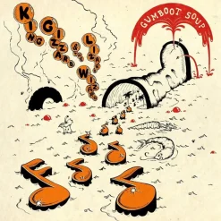 King Gizzard & The Lizard Wizard - Gumboot Soup LP Vinyl Record (Orange with Black & Red Splatter Coloured Vinyl)