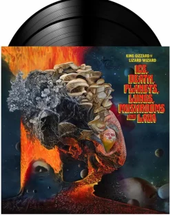 King Gizzard & The Lizard Wizard - Ice, Death, Planets, Lungs, Mushrooms and Lava 2xLP Vinyl Record