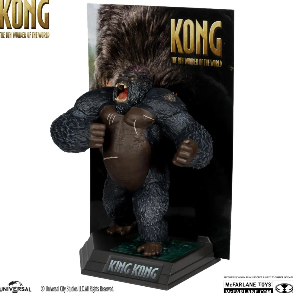 King Kong (2005) - Kong (The 8th Wonder of the World) Movie Maniacs 6" Scale PVC Statue